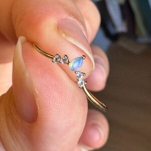 Opal & Gold Women's Ring